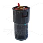 GS3 - drieweg nozzlehouder - 0.055 - 220 Bar - 1/4 bi