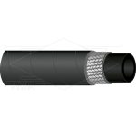 Hogedrukslang - 1SN-10 (3/8") - zwart - 210 Bar - Ø17,1mm - 150°C