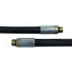 NW6 rioolslang 15m - 300 Bar - zonder nozzle - 2x 1/4bu - met O-ring