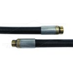 NW5 rioolslang - 15m - 200 Bar - zonder nozzle - 1/8 bu x 1/4" bu met O-ring - met eindmarkering