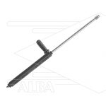 L70 Lans - L=800mm - recht - RVS - open islolatie - met handgreep