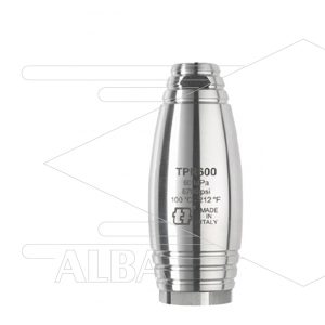 TPR600 - vuilfrees 0.040 - 1/4" bi - 600 Bar - RVS - 100°C