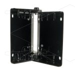 ALSG20R - Muurbeugel draaibaar - t.b.v. haspel type AL - zwart gepoedercoated