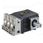 Interpump T44 A plunjerpomp - cil. as rechts - PTO as links - 40 l/min - 50 Bar - 550 tpm - 3,9 kW - As L/R - serie T - Aluminium kop