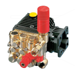 Interpump TT1510CV plunjerpomp - 10 l/min - 150 bar - 3400 tpm - 2,94 kW - As R - 3/4" as - serie 51 - flens benzinemotor SAE J 609-A - met ventiel type "H"