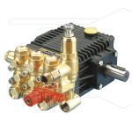 Interpump W112V plunjerpomp - 12 l/min - 100 Bar - 1450 tpm - 2,20 kW - As R - serie 44 - met ventiel type "H"