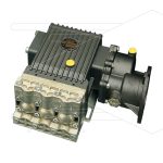 RE44 - reductiekast - pompserie: 69(VHT) - 600 tpm - flens B3/B14 - as Ø2mm - Reductie i=2,4 (1450/600 tpm) - max 5,5 kW
