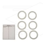 Kit 11 - Set topringen Ø22mm (6x) - Serie 47 + 48