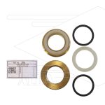 Kit 25 - Set messing ringen + O-ringen  Ø22mm (3x)