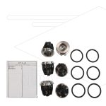 Kit 43 - Kleppenset Ø32mm (6x) - Serie 69 + 69HT