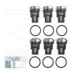 Kit 122 - Kleppenset (6x)