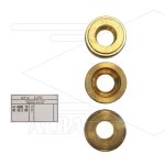 Kit 125 - Set messing ringen + O-ringen Ø15mm (3x) - Serie 44