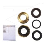 Kit 131 - Complete afdichtingsset voor 1 plunjer Ø18mm - Serie 44