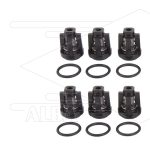 Kit 134 - Klep en O-ring (4x) - Serie Greenjet + Cleanmatic + Bluetime