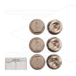 Kit 157 - Klepplug (6x) M24x1,5x11,2 + O-ring - Serie 51 Misting