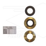 Kit 244 - Complete afdichtingsset voor 1 plunjer Ø15mm - Serie 60(V)HT