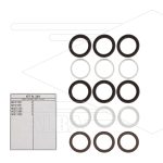 Kit 248 - Afdichtingsset Ø28mm (3x) - Serie 66