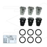 Kit 309 - kleppenset (6x) - Serie 53 (E1)