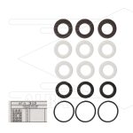 Kit 312 - Manchetset voor 3 plunjers Ø15mm - Serie 53