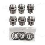 Kit 2030 - Kleppenset (6x) - Serie 70 + 70(V)HT