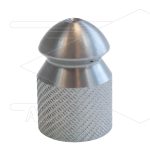 Rioolnozzle met voorboring - 0.050 - 3 x 0.70 + 1 x 0.70 - 1/4" bi - RVS