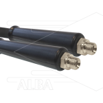 Hogedrukslang – 2SN - Plus - DN10 (3/8") – zwart – 500 Bar – Ø17 mm – 150°C - 50m - 2x 3/8"bu RVS - 2x KBS - 500 Bar