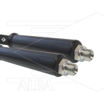 Hogedrukslang – 2SCX - Forever - DN12 (1/2") – zwart – 300 Bar – Ø19,1 mm – 150°C - 10m - 2x 3/8"bu - 2x KBS