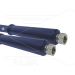 Hogedrukslang – 2SCX - Forever - DN12 (1/2") – zwart – 300 Bar – Ø19,1 mm – 150°C - 60m - 2x 1/2"W - 2x KBS