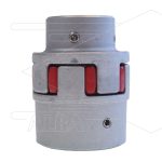 Flexkoppeling - Cat - as Ø20x28mm - afmeting Ø55x74mm - tbv pompserie: 5CP, 300-357, 323, 390 - E-motor: IEC 100/112 - B3/B14