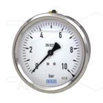 Manometer - Wika - 0-600 Bar - 1/4 bu - achteraansluiting - Ø63mm