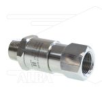 DGV Swivel - recht - 1 lager - 3/8bi x 3/8"bu (konisch) - 275bar