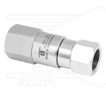 DGV Swivel - recht - 1 lager - 2 x 1/4bi - 275bar