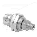 DGG Swivel - plaatmontage - recht - 3 lagers - 3/8 bi x 1/4" bu - 275 Bar