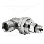 DGG Swivel - plaatmontage -haaks - 3 lagers - M22x1.5 bu x 3/8 bu - 275 Bar