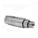 DXL Swivel - recht - 3 lagers - 3/8 bi x 3/8" bu  - 170 Bar