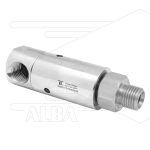 DXL Swivel - haaks - 3 lagers - 1/4 bi x 1/4" bu - 170 Bar