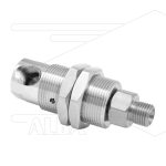 DXGI Swivel - plaatmontage - haaks - 3 lagers - 1/4 bi x 3/8" bu - 170 Bar