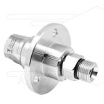 DXF Swivel - recht met flens - 3 lagers - 1/4'' bi x 3/8 bu - 170 Bar