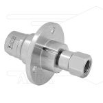 DXF Swivel - recht met flens - 3 lagers - 2 x 3/8 bi - 170 Bar