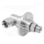 DXF Swivel - haaks met flens - 3 lagers - M22x1,5 bu x 3/8 bu - 170 Bar