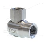 WDEI Swivel - haaks - 1 lager - 2 x 1/2 bi - 400 Bar - NW11 - 30 tpm - 120°C