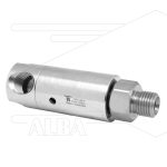 DYL Swivel - haaks - 3 lagers - 1/4 bi x 1/4" bu - 275 Bar