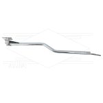 DKZbl Zwenkarm plafond met LED-verlichting L=1650mm - Z-uitvoering - in/uit 1/4 bi