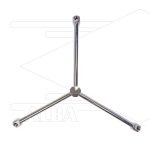 Rotorarm - TKA-3W3 - Ø600mm - 275 Bar - 3/8 bi - nozzle's 3 x 1/4" bi
