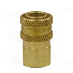 Koppeling – Messing – Snelwissel Nozzle – 1/4″ bi NPT