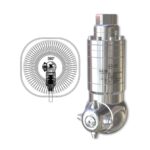 A42R-360° - tankreiniger - 40 tot 140 Bar - 13 tot 17 l/min - exclusief nozzles - nozzle type: 4 x 1/8" bu - inlaat 1/2" bi - min. invoerdoorlaat Ø108mm