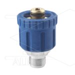 ARF40 (AR8) - M24x1,5 - wartel - messing / staal - 350 Bar - Ø14mm - max 160°C - 1/4" bu