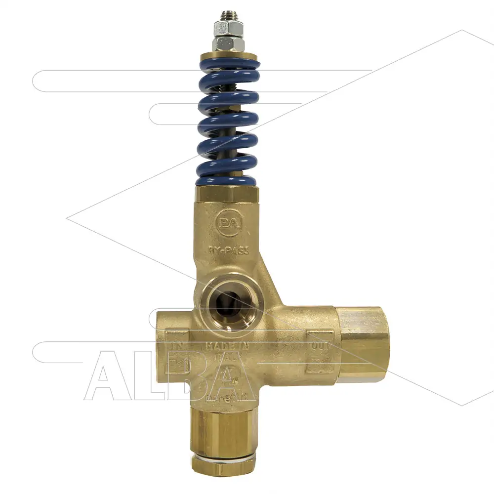 VB85/280-RV - 280 Bar - 80 l/min - max 90°C - In: 1/2" bi - Uit: 1/2" bi - Bypass: 1/2" bi - Afbeelding 1
