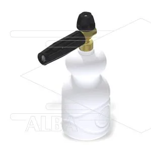 LS3-2 - schuimlans met flacon 1 Ltr - nozzle 1,25mm - 60 tot 160 Bar - 5,5 tot 9 l/min - 1/4" bi