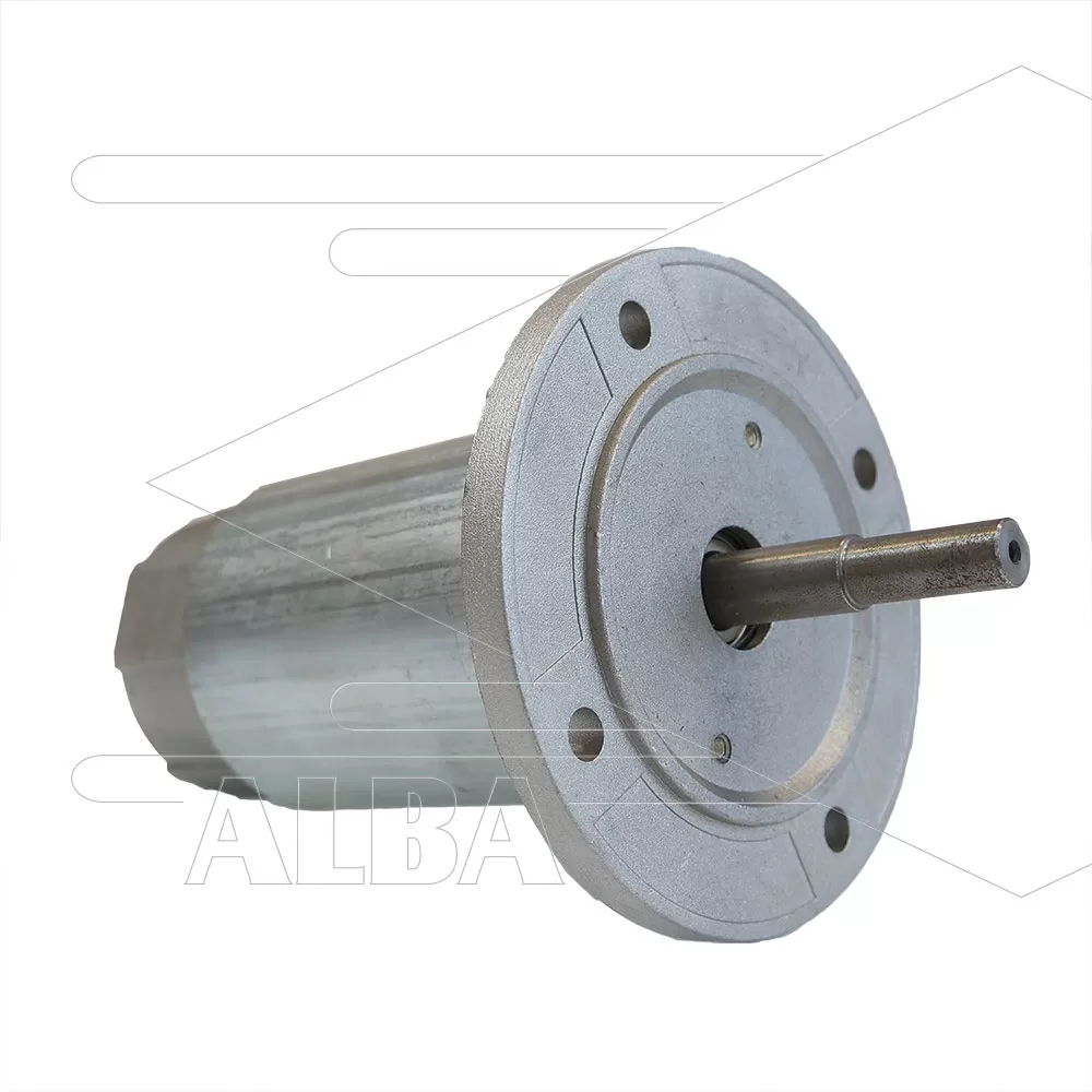 Brandermotor Tecnomec - 12V-DC - 110W - met flens - Afbeelding 1